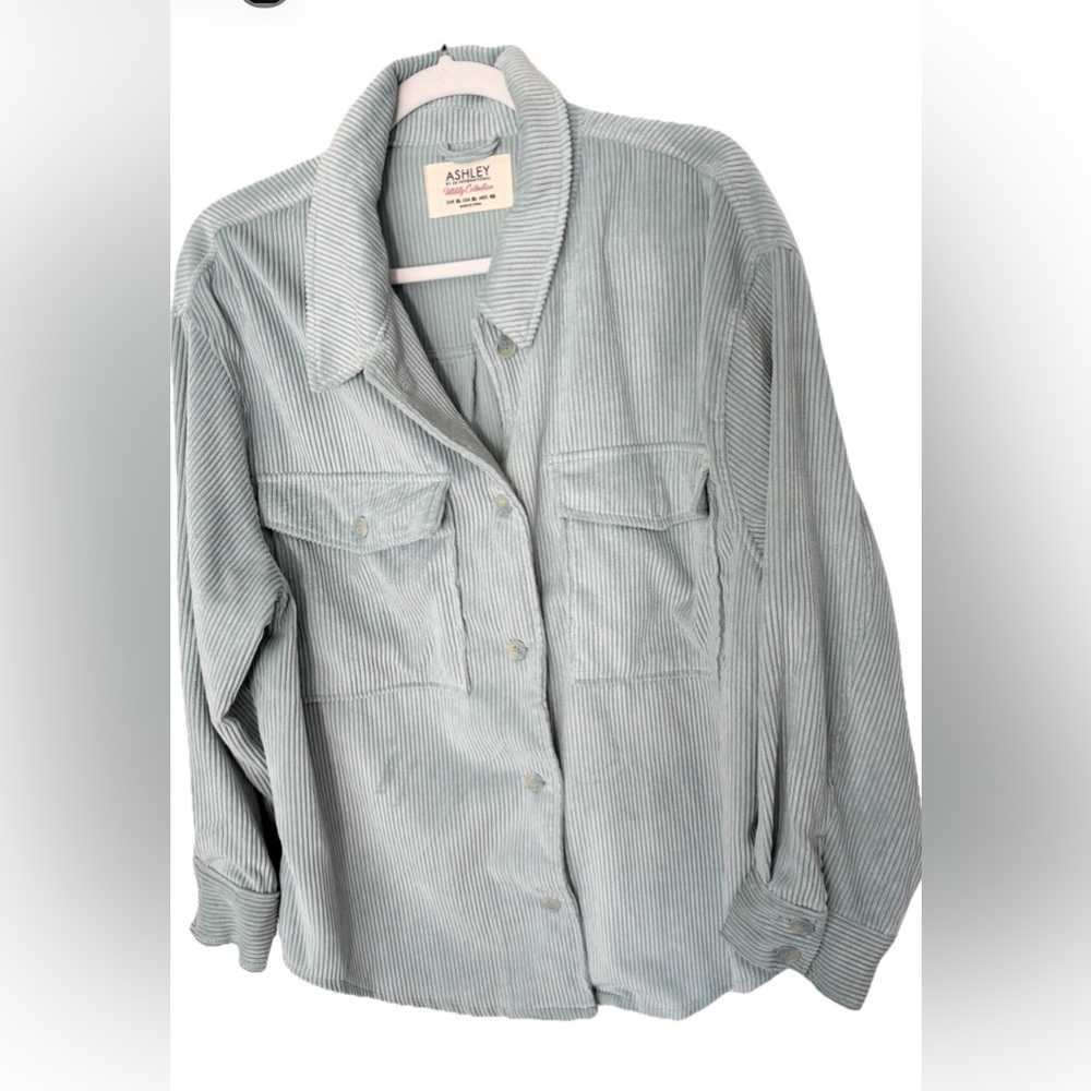 Ashley Corduroy Button-Up Shacket XL